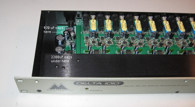 Delta 1010 capacitor repair